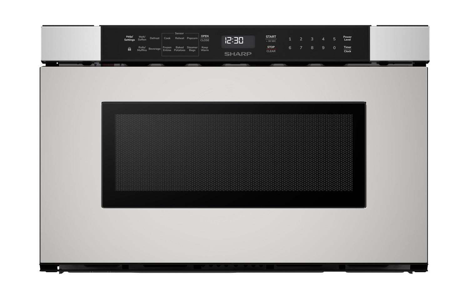Sharp SMD2440JS 24 In. 1.2 Cu. Ft. Built-In Stainless Steel Microwave Drawer Oven