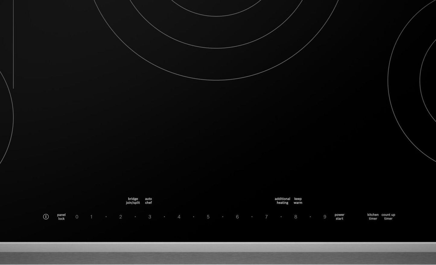 Bosch NETP669SUC Benchmark® Electric Cooktop 36'' Black, Surface Mount With Frame Netp669Suc