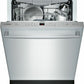 Bosch SHXM4AY55N 100 Series Dishwasher 24'' Stainless Steel Shxm4Ay55N