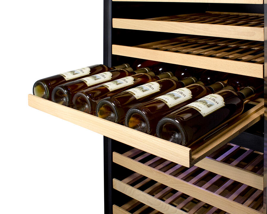 Summit SWC1966BCSS 24" Wide Dual Zone Wine Cellar