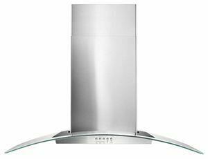 Amana WVW51UC6FS 36" Concave Glass Wall Mount Range Hood - Stainless Steel