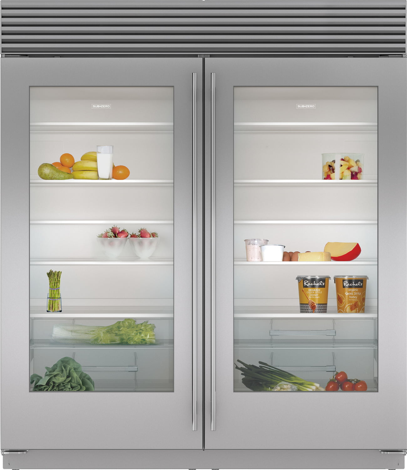 Sub-Zero 7020163 Dual Installation Kit With 72" Pro Louvered Grille-Flush Inset