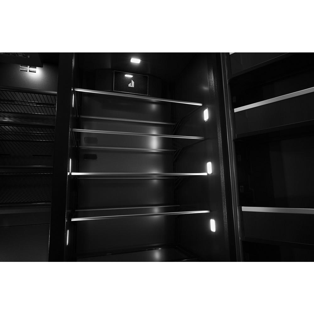 Jennair JBSS42E22L Rise™ 42" Built-In Side-By-Side Refrigerator With External Ice And Water Dispenser