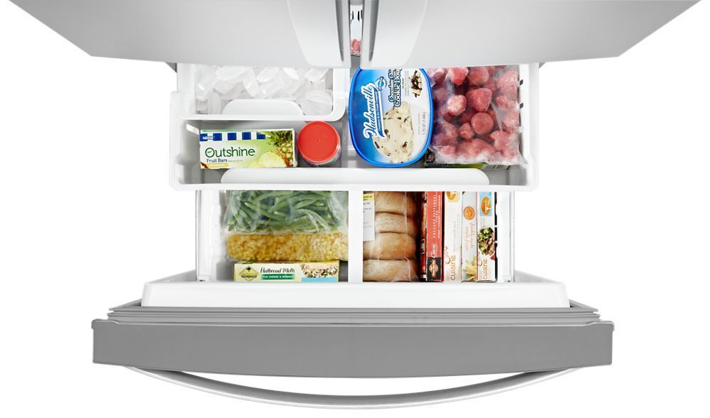 Whirlpool WRF560SMHZ 30-Inch Wide French Door Refrigerator - 20 Cu. Ft.