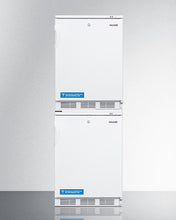 Summit VT65MLSTACK 24 Inch Wide Stacked General Purpose All-Freezers Capable Of -25 C Operation, With Removable Basket Drawers And Factory-Installed Lock
