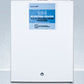 Summit FS30L7NZ Commercially Approved Nutrition Center Series Compact All-Freezer In White With Front Lock And Nist Calibrated Digital Temperature Display