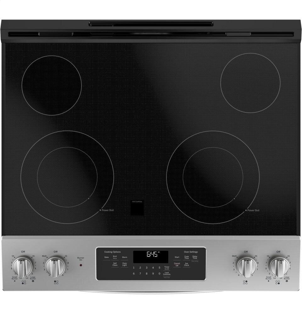 Ge Appliances JS645SLSS Ge® 30" Slide-In Electric Range