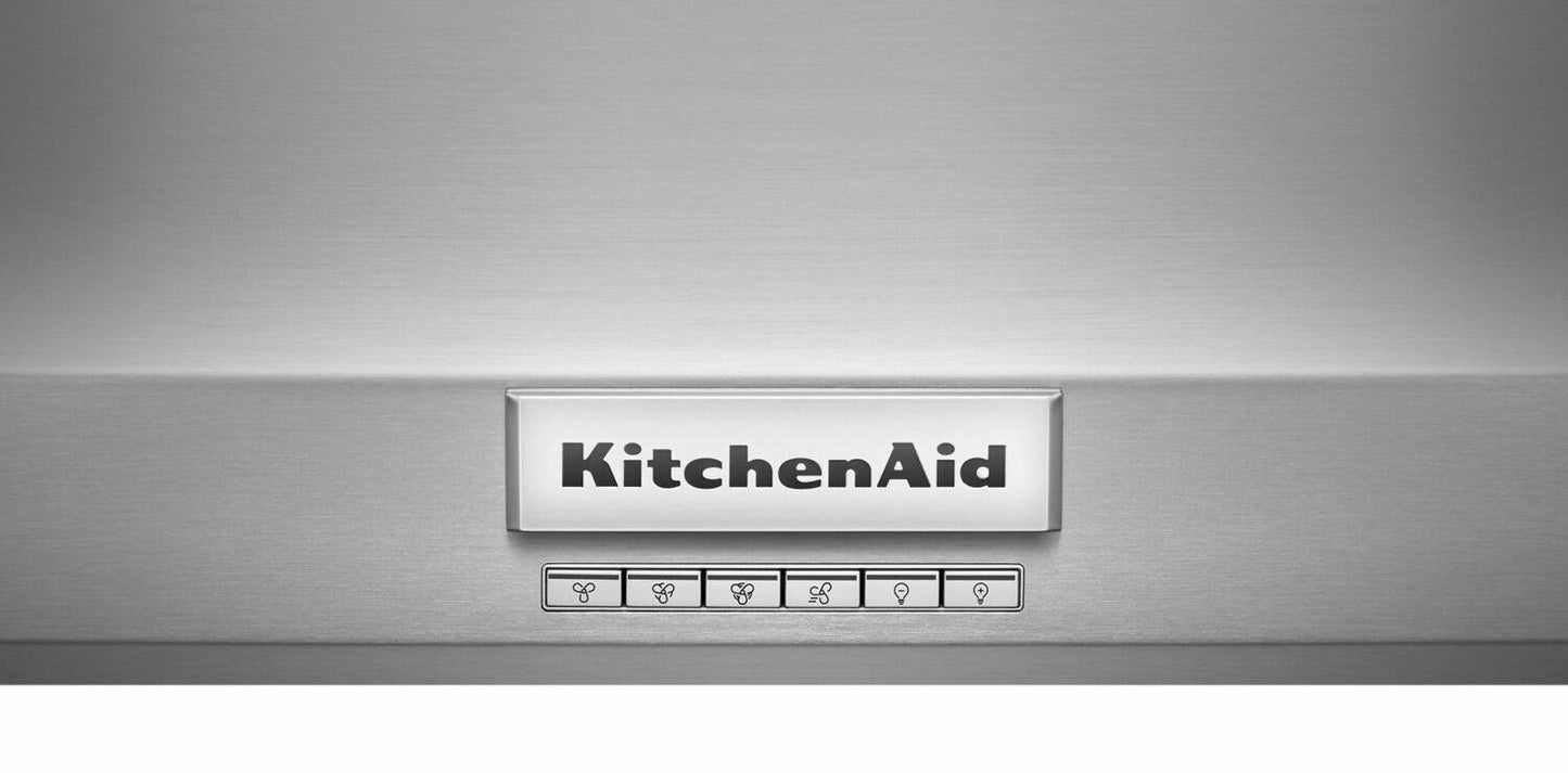 Kitchenaid KVUC606KSS 36" 585 Cfm Motor Class Commercial-Style Under-Cabinet Range Hood System - Stainless Steel