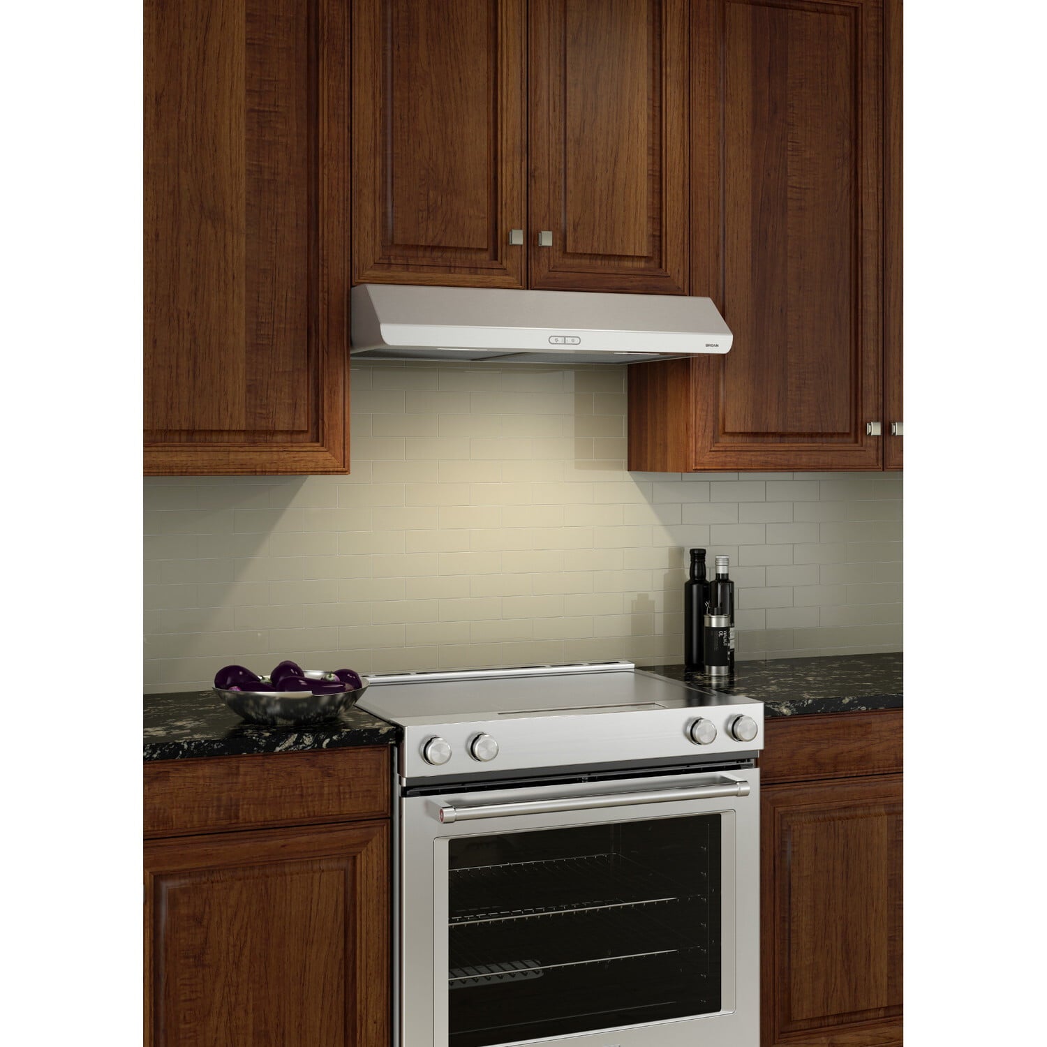 Broan BKDB130SS Broan® 30-Inch Convertible Under-Cabinet Range Hood, 250 Cfm, Stainless Steel