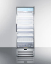 Summit ACR1718RH Full-Size Pharmaceutical All-Refrigerator With A Glass Door, Lock, Digital Thermostat, And A Stainless Steel Interior And Exterior Cabinet