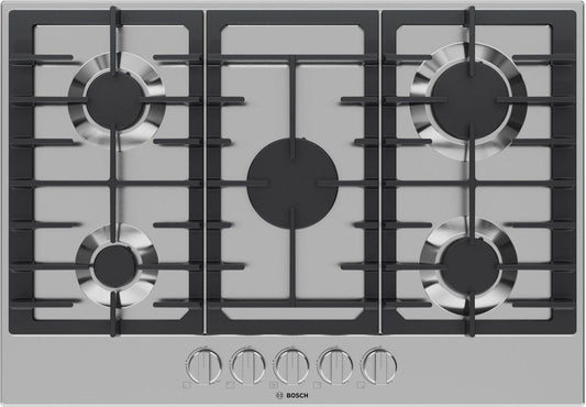 Bosch NGM3050UC 300 Series Gas Cooktop Stainless Steel