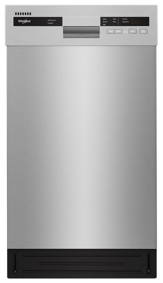 Whirlpool WDF518SAHM Small-Space Compact Dishwasher With Stainless Steel Tub
