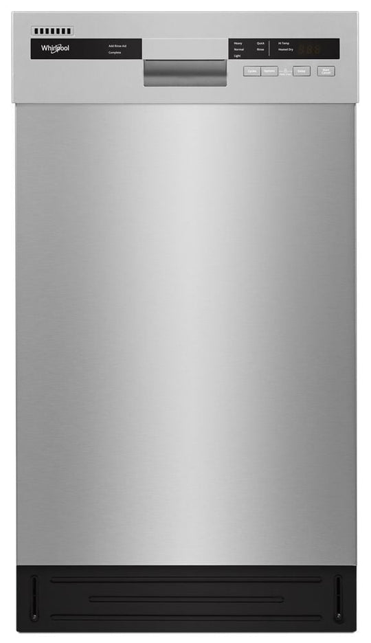 Whirlpool WDF518SAHM Small-Space Compact Dishwasher With Stainless Steel Tub