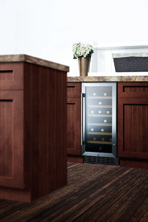Summit SWC1535B 15" Wide Built-In Wine Cellar
