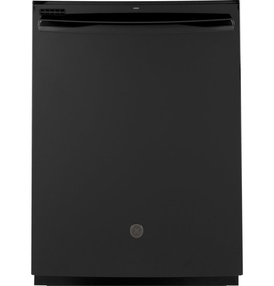Ge Appliances GDT605PGMBB Ge® Top Control With Plastic Interior Dishwasher With Sanitize Cycle & Dry Boost