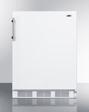 Summit FF61BI Built-In Undercounter All-Refrigerator For Residential Use, Auto Defrost With White Exterior