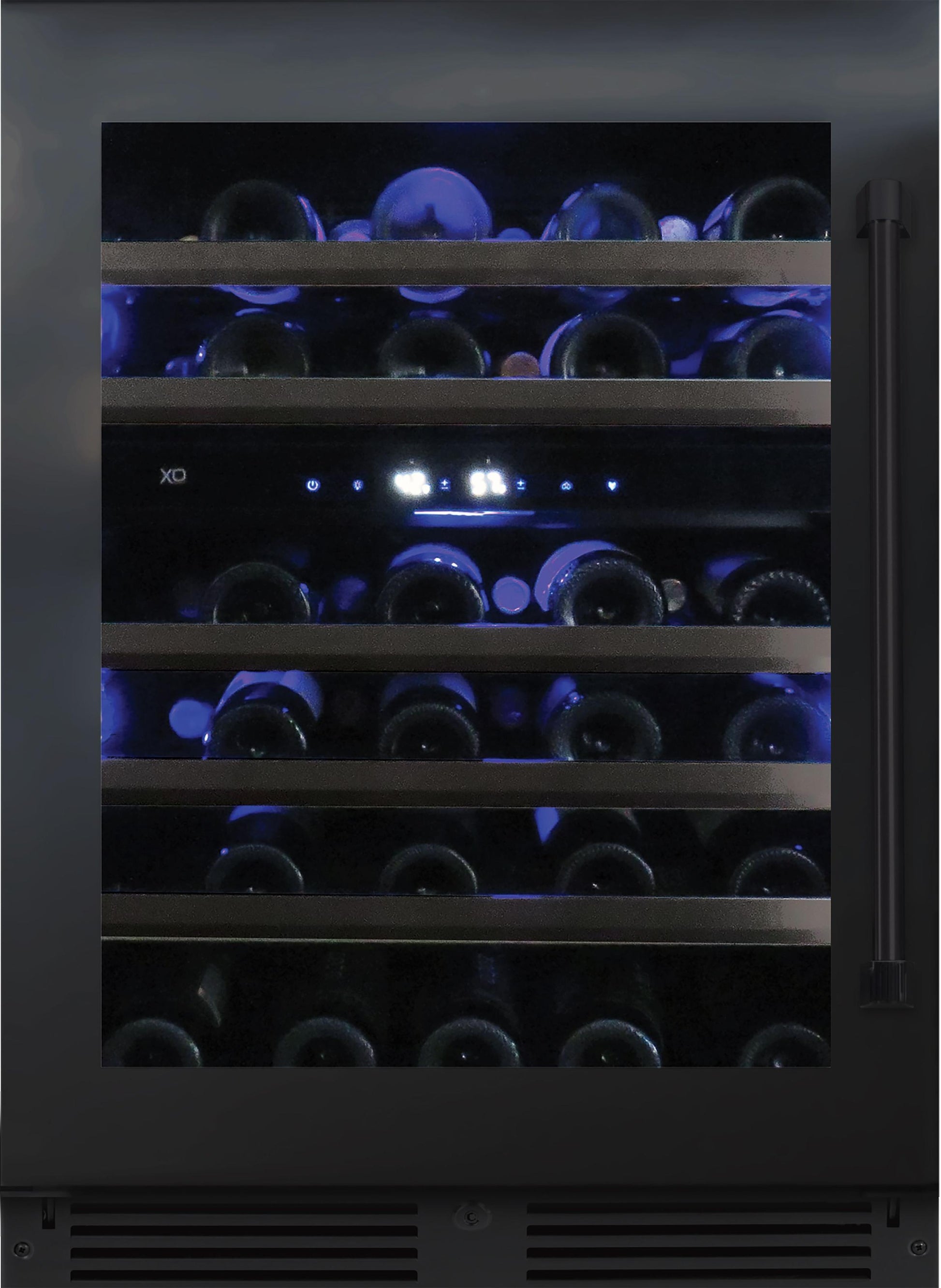 Xo Appliance XOU24WDZGBSL Dual Zone Wine 24" Black Stainless Lh
