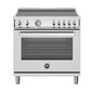 Bertazzoni PRO365INMXV 36 Inch Induction Range, 5 Heating Zones, Electric Oven Stainless Steel