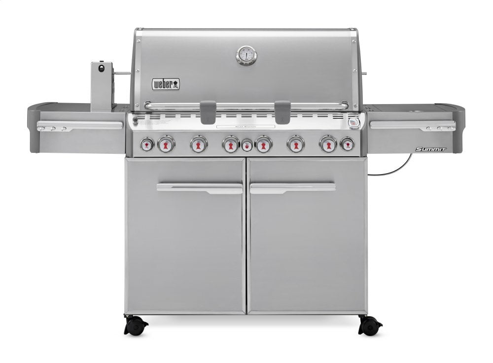 Weber 7470001 Summit® S-670™ Natural Gas Grill - Stainless Steel
