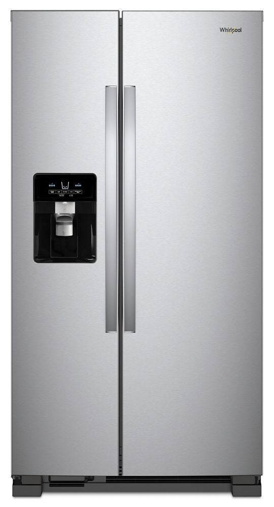 Whirlpool WRS325SDHZ 36-Inch Wide Side-By-Side Refrigerator - 25 Cu. Ft.