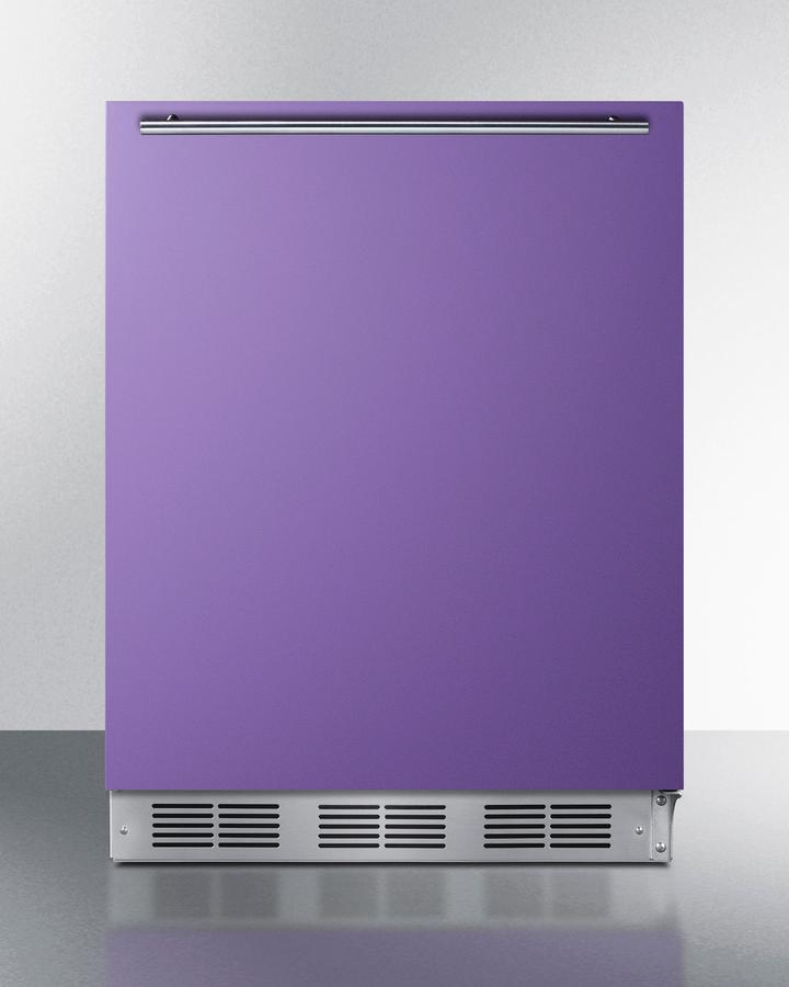 Summit BRF631BKP 24" Wide Refrigerator-Freezer
