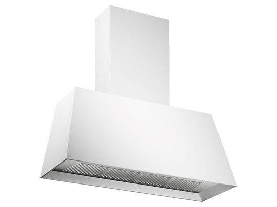 Bertazzoni KMC48BI 48'' Contemporary Canopy Hood, 1 Motor 600 Cfm Bianco Matt