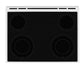 Whirlpool WEE510S0FW 4.8 Cu. Ft. Guided Electric Front Control Range With The Easy-Wipe Ceramic Glass Cooktop