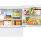 Lg LTCS24223W 24 Cu. Ft. Top Mount Refrigerator