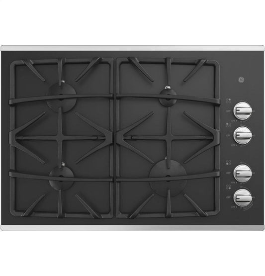 Ge Appliances JGP5530SLSS Ge® 30" Built-In Gas On Glass Cooktop With Dishwasher Safe Grates