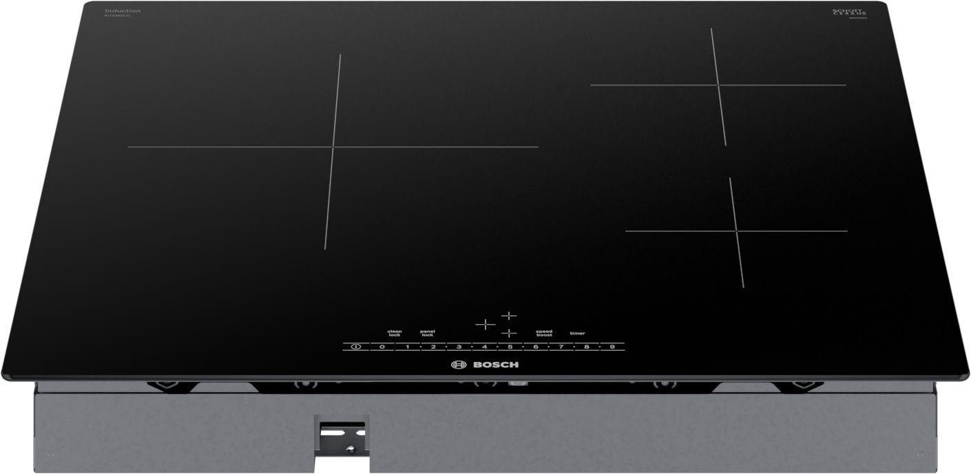 Bosch NIT5460UC 500 Series Induction Cooktop 24'' Black, Surface Mount Without Frame Nit5460Uc