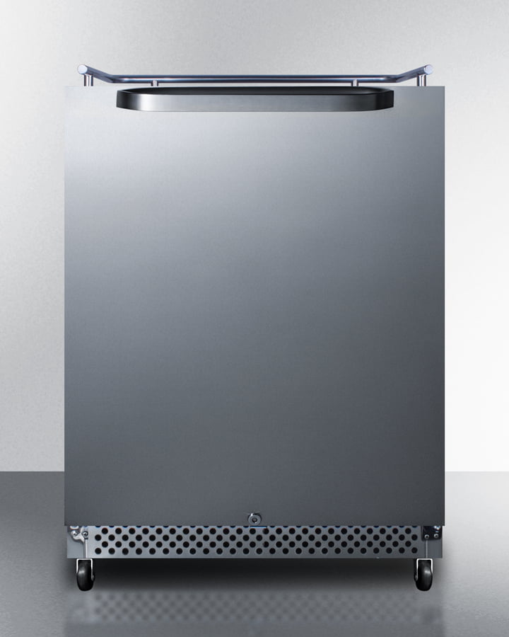 Summit SBC695OSNK 24" Wide Built-In Outdoor Kegerator