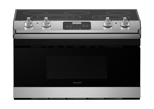 Sharp STR3065HS Smart Radiant Rangetop With Microwave Drawer Oven