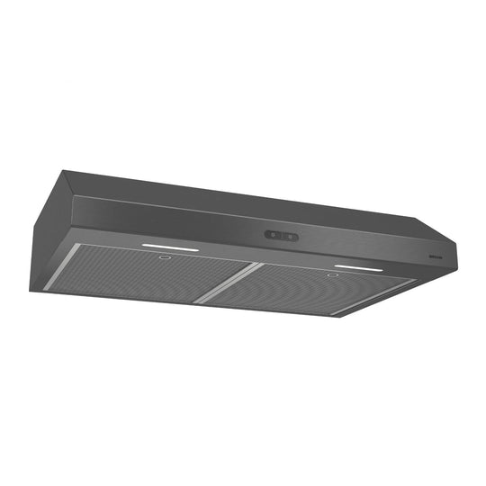 Broan BCDF136BLS Broan® 36-Inch Convertible Under-Cabinet Range Hood, 300 Cfm, Black Stainless Steel