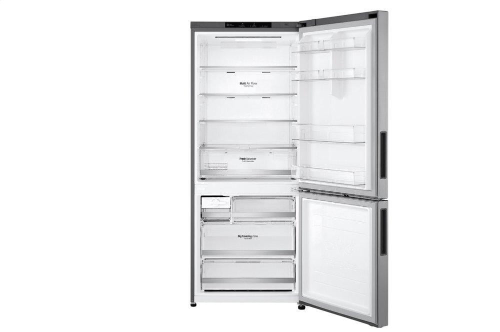 Lg LBNC15231V 15 Cu. Ft. Bottom Freezer Refrigerator