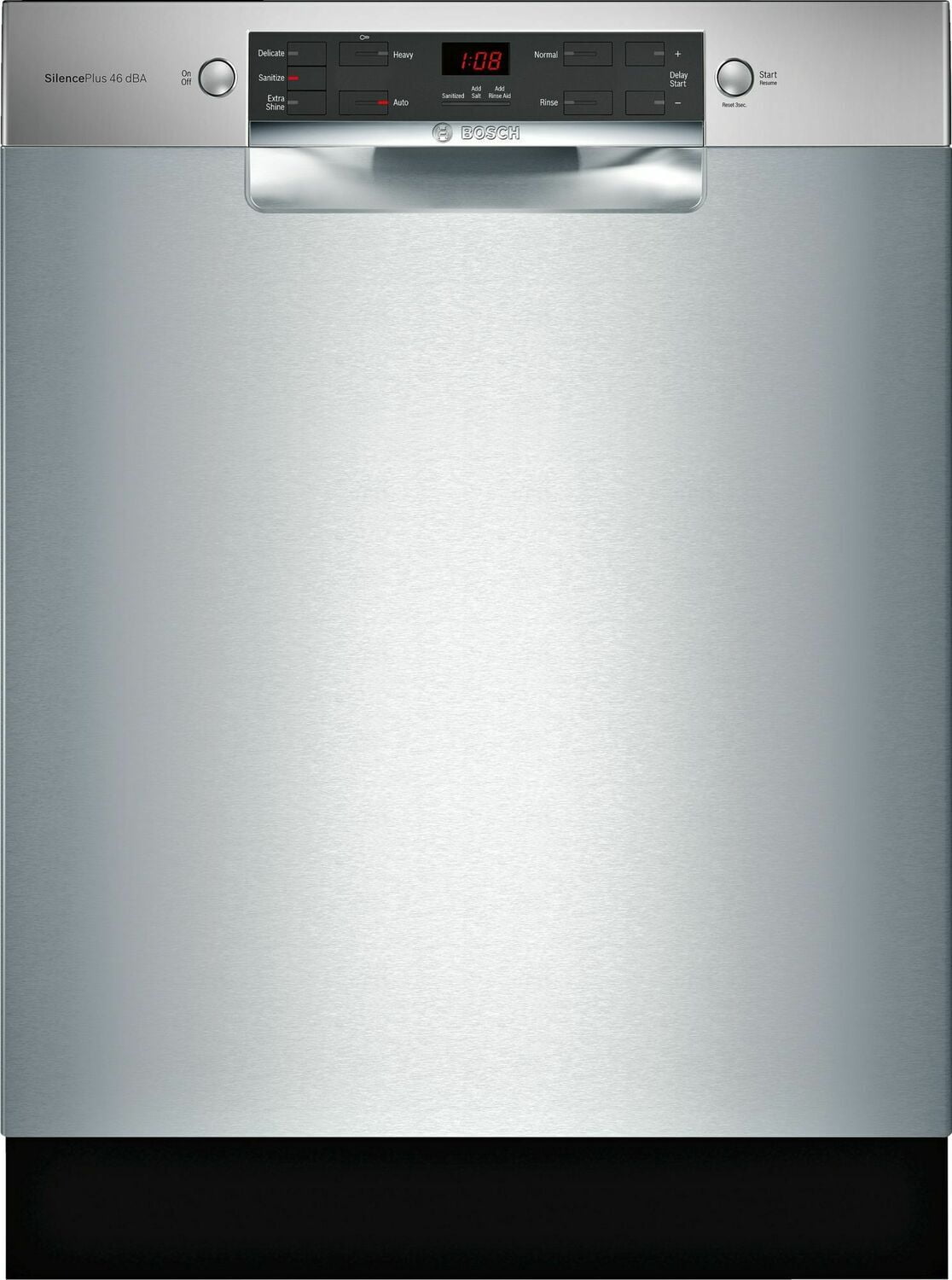 Bosch SGE53X55UC 300 Series Dishwasher 24'' Stainless Steel Sge53X55Uc