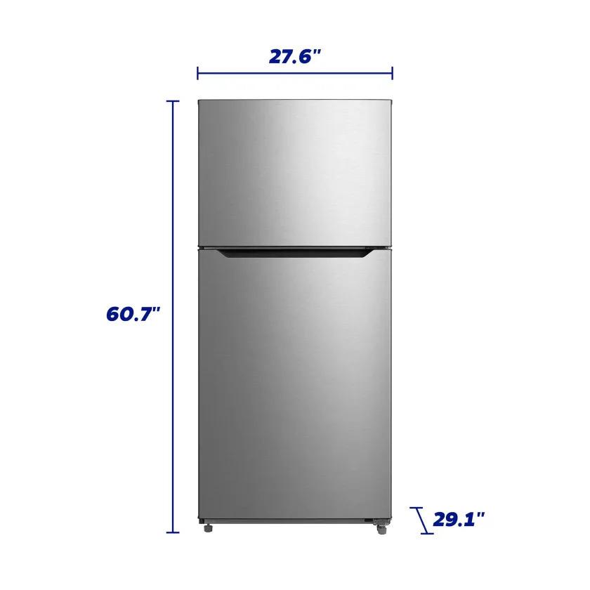 Element Appliance ERT14CSCS Element 14.2 Cu. Ft. Top Freezer Refrigerator - Stainless Steel