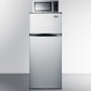 Summit MRF1159SS Microwave/Refrigerator-Freezer Combination