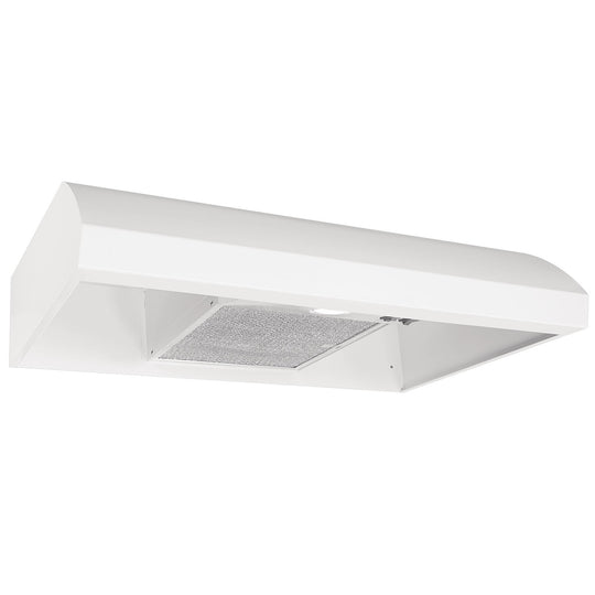 Broan BXT130WW Broan® 30-Inch 4-Way Convertible Under-Cabinet Range Hood, 270 Max Cfm, White