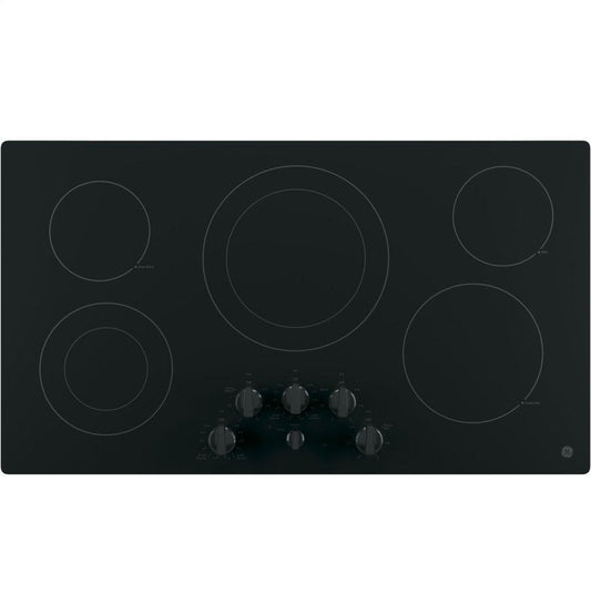 Ge Appliances JP3536DJBB Ge® 36" Built-In Knob Control Electric Cooktop