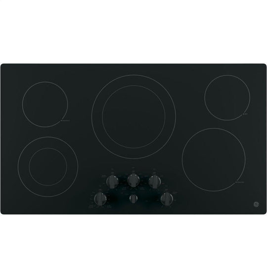 Ge Appliances JP3536DJBB Ge® 36" Built-In Knob Control Electric Cooktop