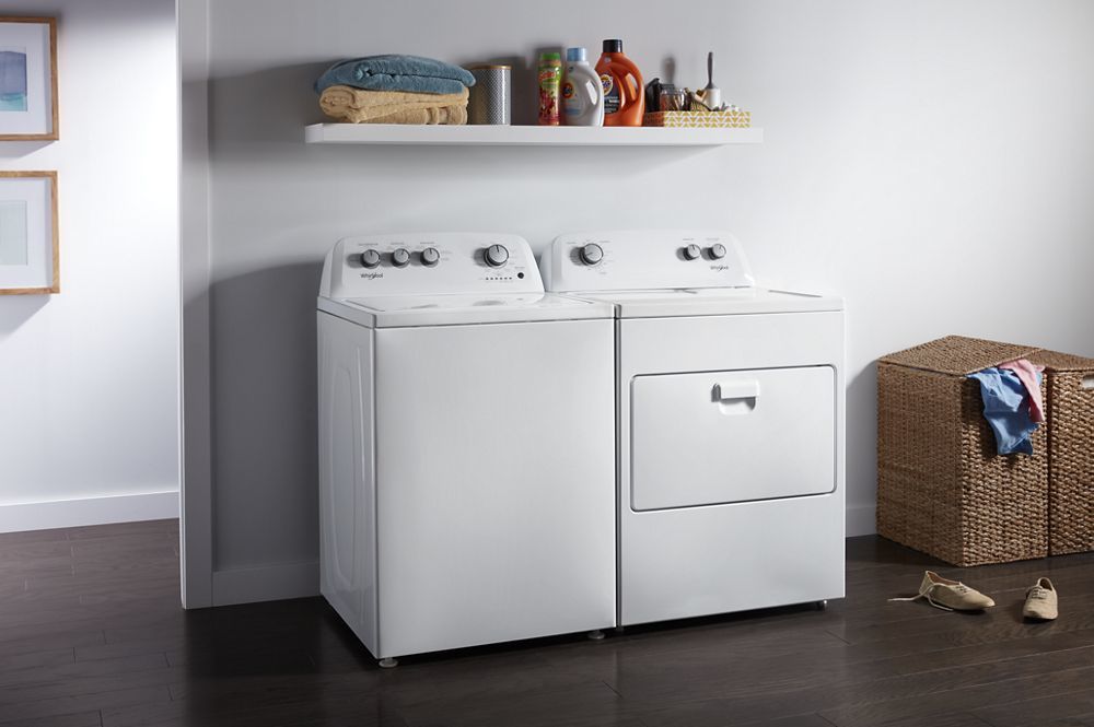 Whirlpool WGD4850HW 7.0 Cu. Ft. Top Load Gas Dryer With Autodry Drying System