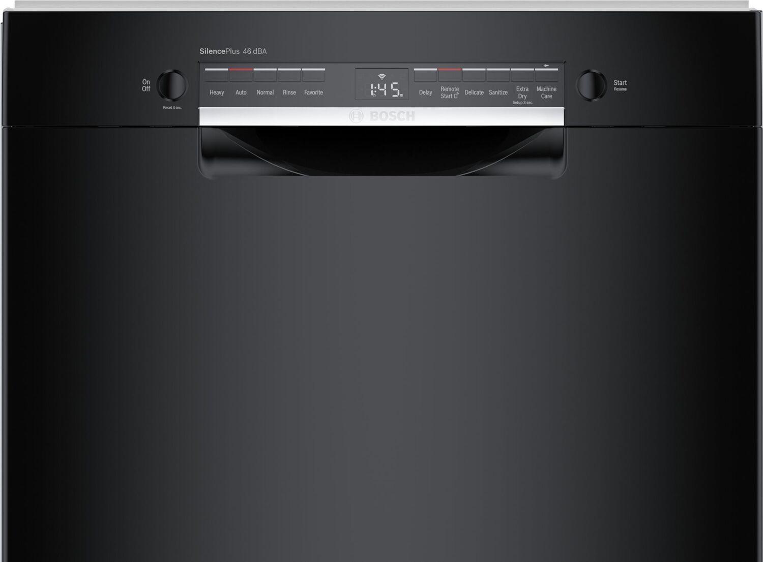 Bosch SGE53C56UC 300 Series Dishwasher 24" Black Sge53C56Uc