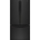 Ge Appliances GWE19JGLBB Ge® Energy Star® 18.6 Cu. Ft. Counter-Depth French-Door Refrigerator