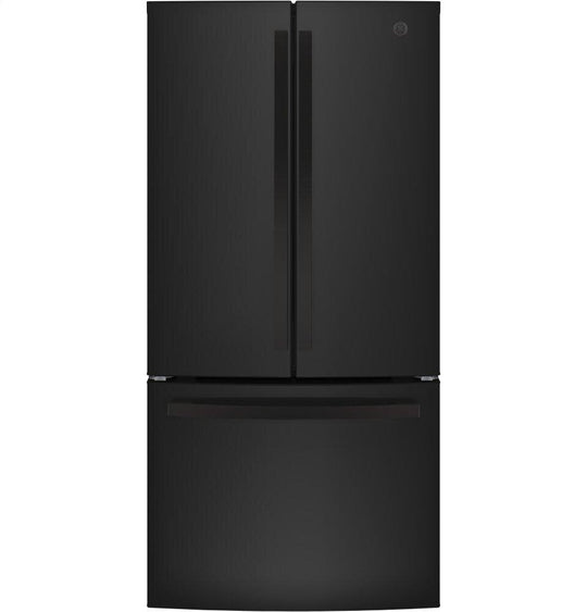 Ge Appliances GWE19JGLBB Ge® Energy Star® 18.6 Cu. Ft. Counter-Depth French-Door Refrigerator