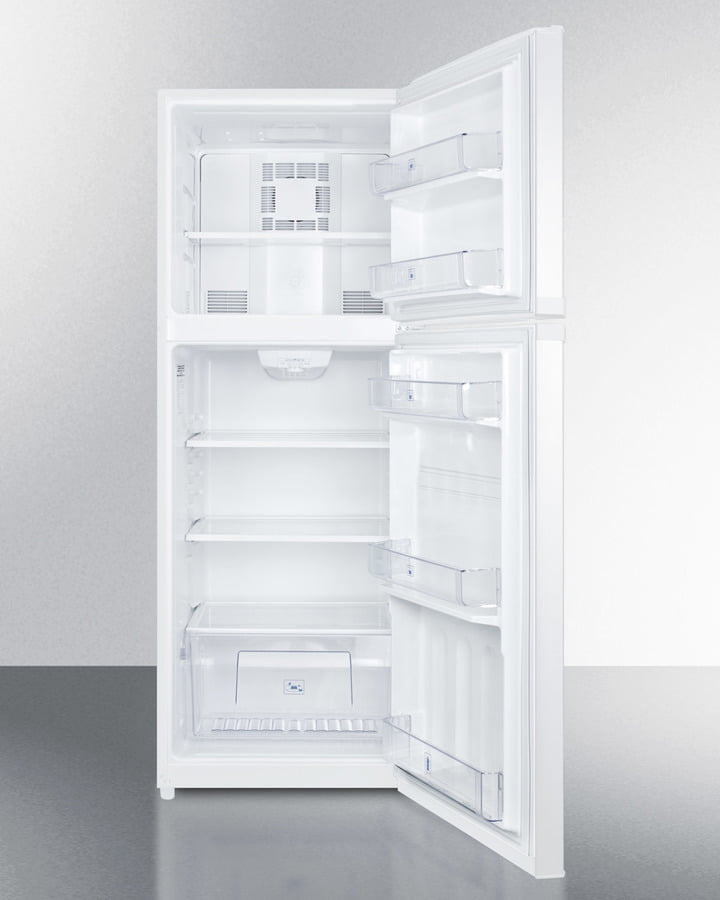 Summit FF1427W 26" Wide Top Mount Refrigerator-Freezer