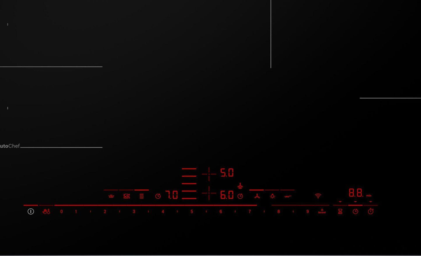 Bosch NITP060UC Benchmark® Induction Cooktop 30'' Black, Surface Mount Without Frame Nitp060Uc