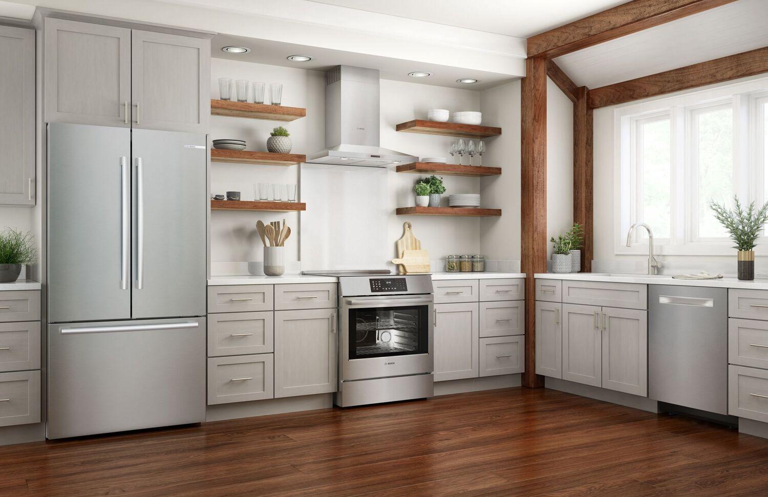 Bosch HII8057U 800 Series Induction Slide-In Range 30'' Stainless Steel Hii8057U