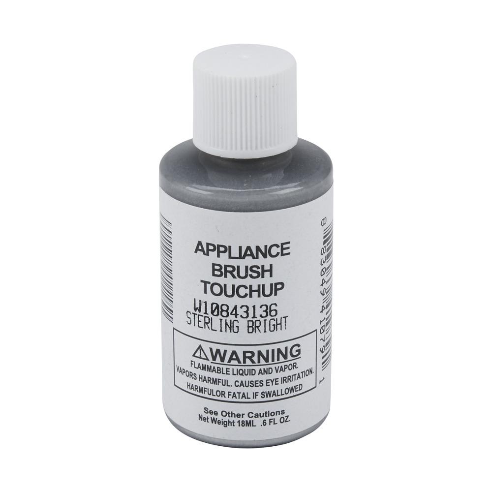 Jennair W10843136 Sterling Bright Appliance Touchup Paint