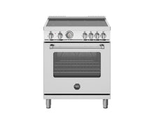 Bertazzoni MAS304CEMXV 30 Inch Electric Range, 4 Heating Zones, Electric Oven Stainless Steel