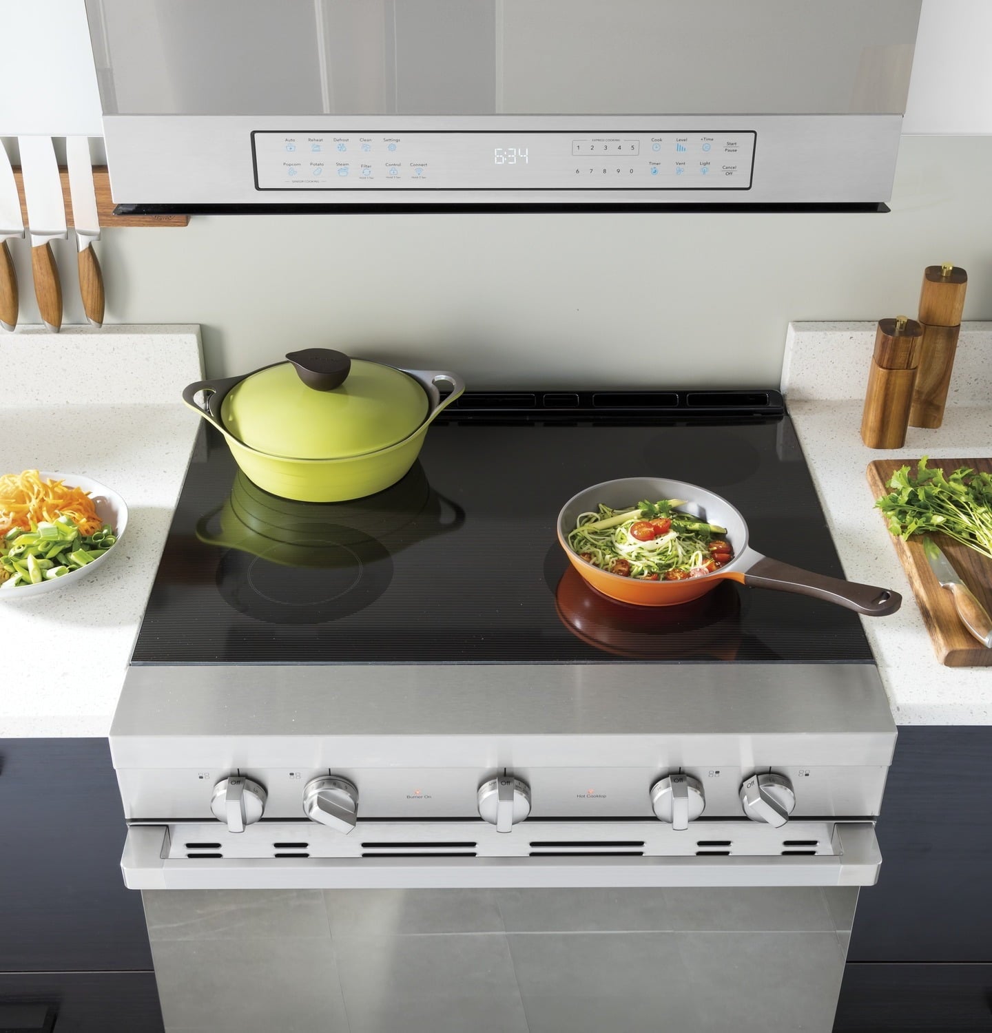 Haier QSS740RNSS 30" Smart Slide-In Electric Range With Convection